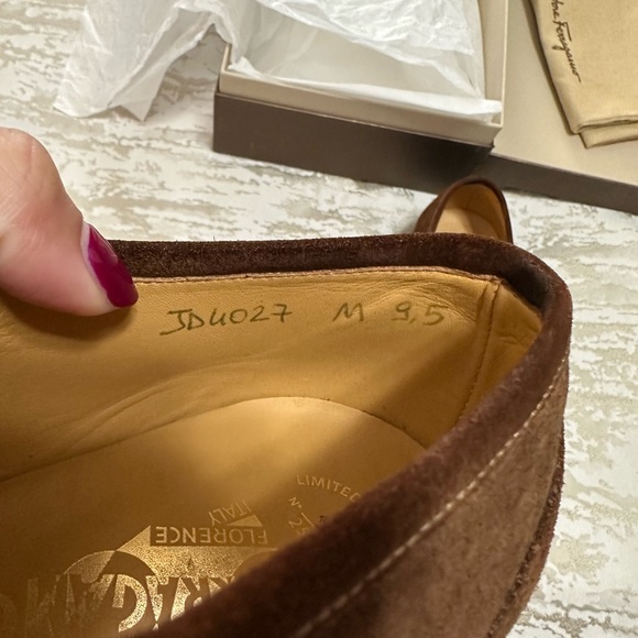 Salvatore Ferragamo Mens Shoes Size 9.5 - Picture 11 of 11